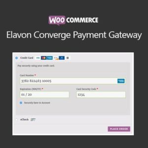 WooCommerce Elavon Converge Payment Gateway