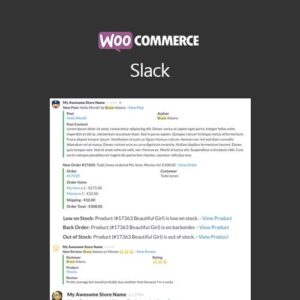 WooCommerce Slack